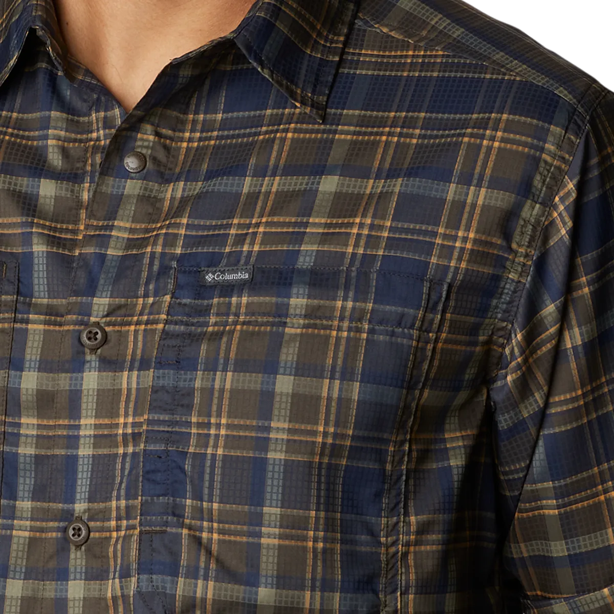 Men's Silver Ridge Utility Lite Plaid Long Sleeve