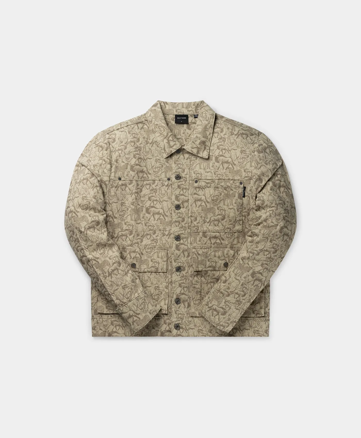 Moonstruck Beige Jabari Herd Jacket