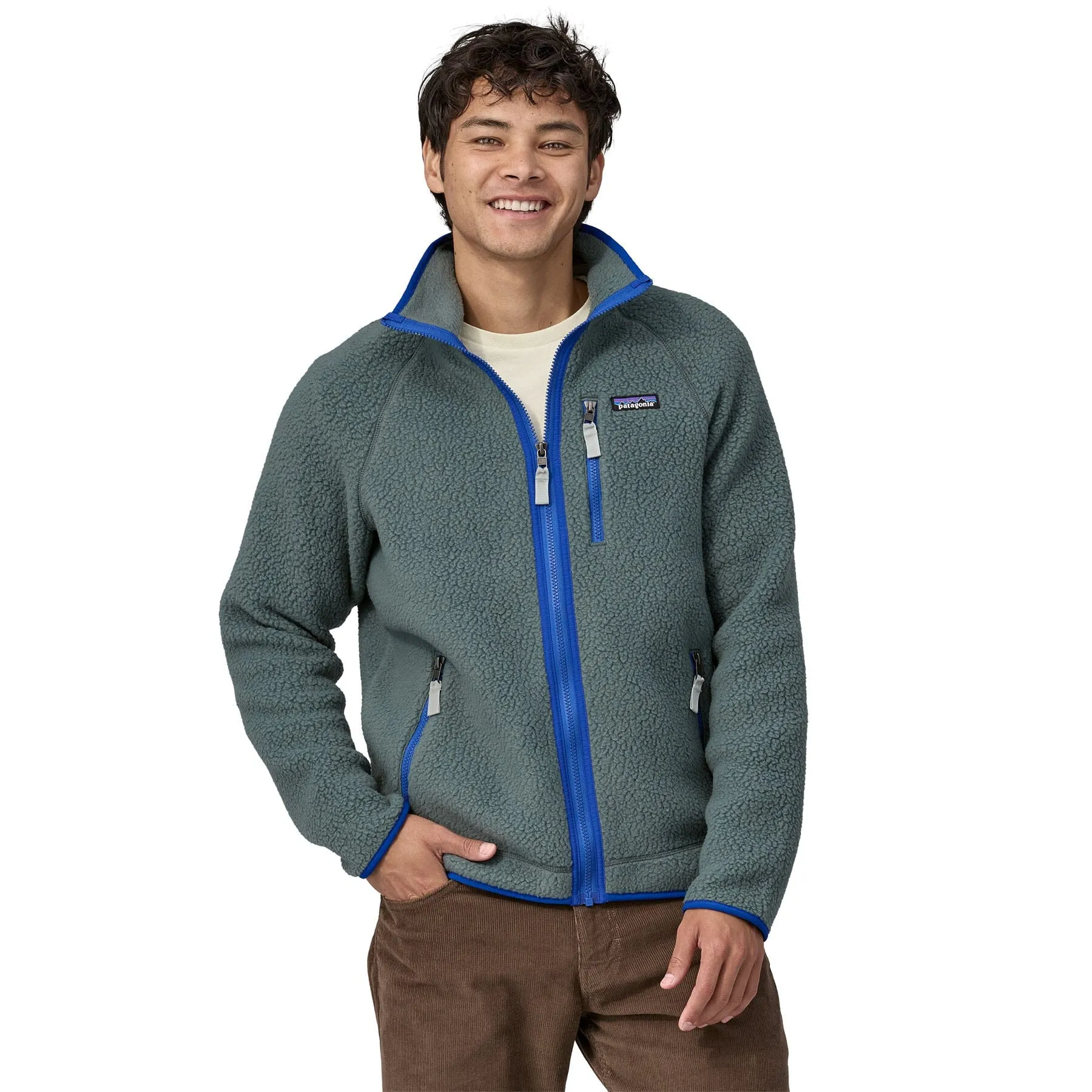 M's Retro Pile Jacket - 100 % Recycled Polyester