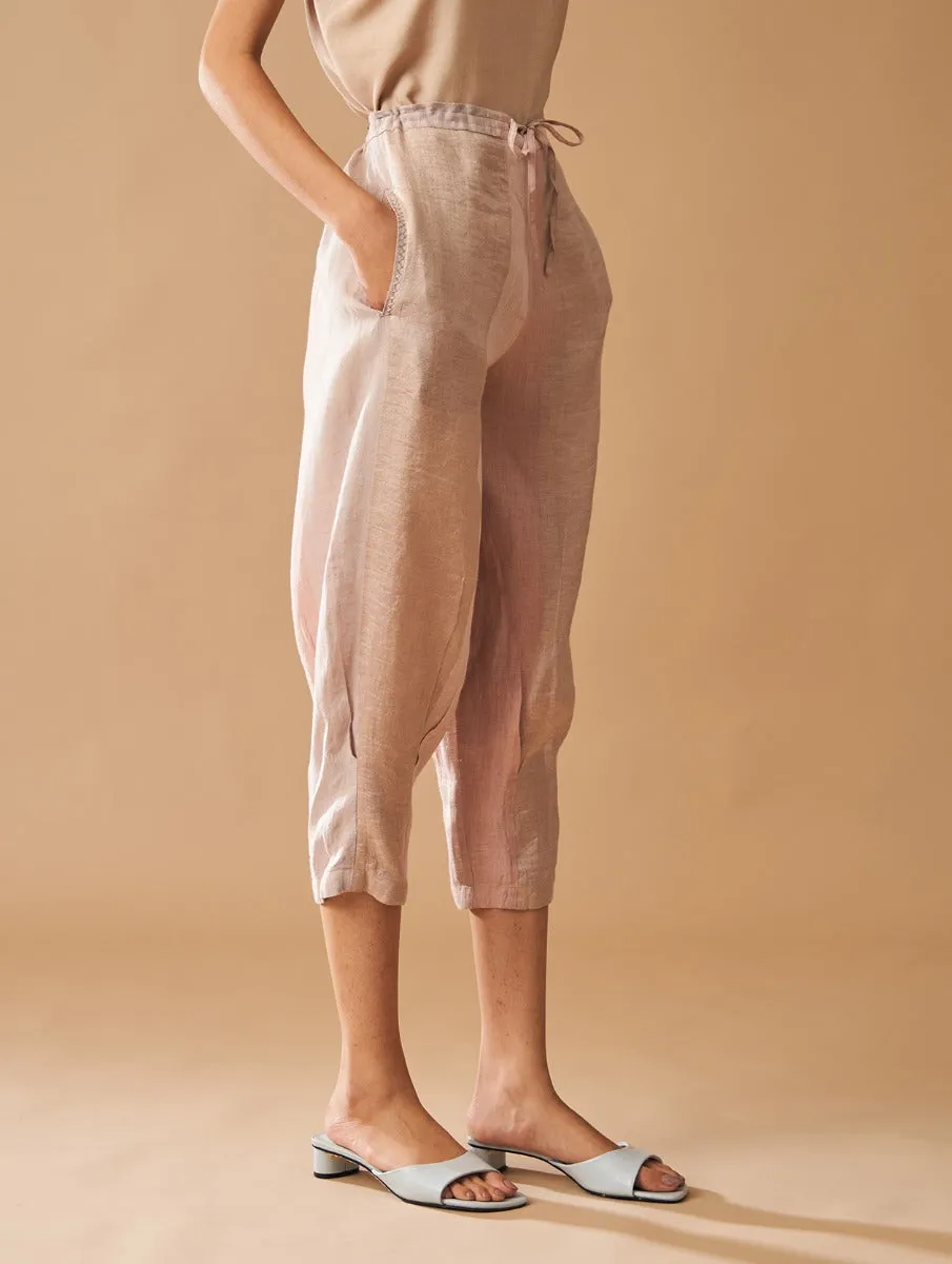 Nisa Handloom Linen Pants