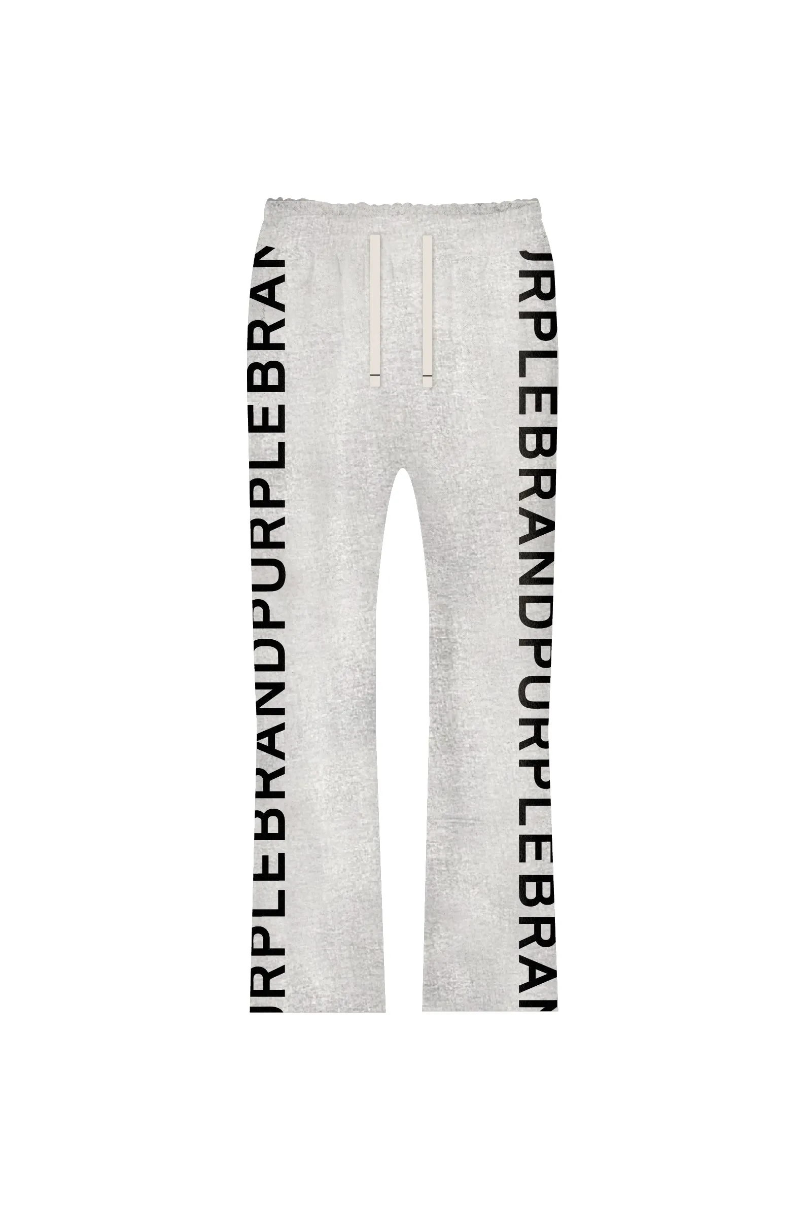 PURPLE BRAND Wordmark Repeat Flare Pants