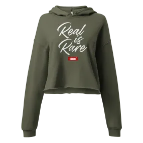 Real is Rare Crop Hoodie