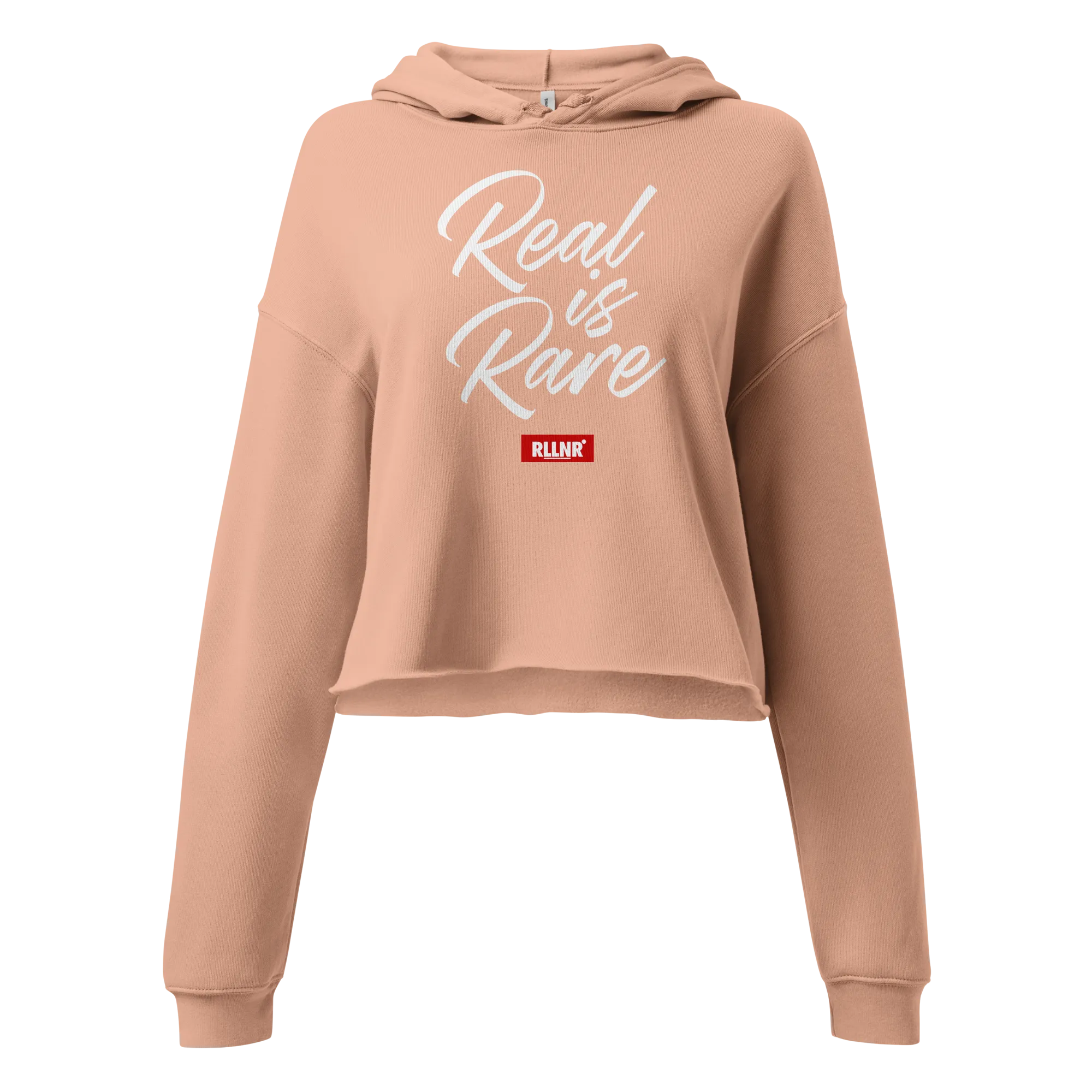 Real is Rare Crop Hoodie