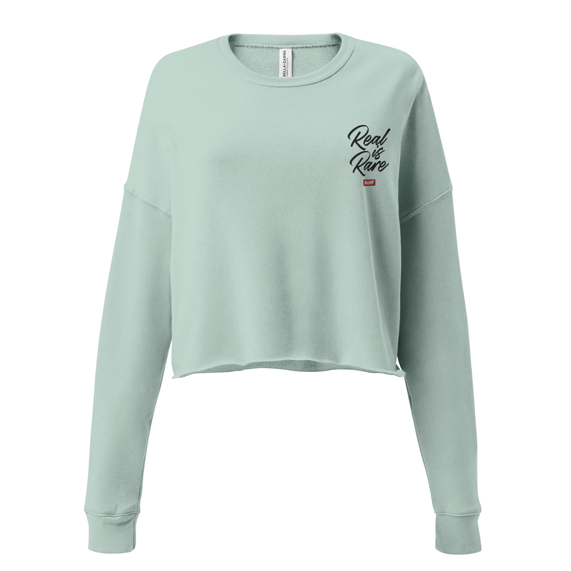 Real is Rare Crop Sweatshirt