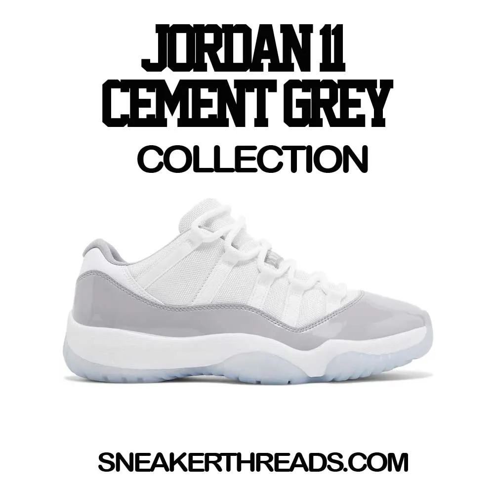 Retro 11 Cement Grey Sweater - Bull - Black