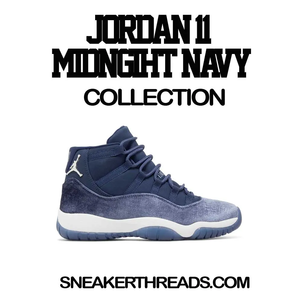 Retro 11 Midnight Navy Jacket - Icy Bear - Navy