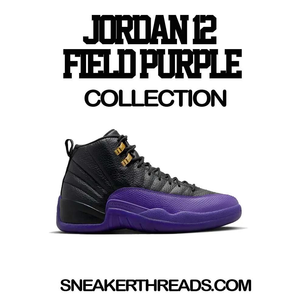 Retro 12 Field Purple Greatness Sweater