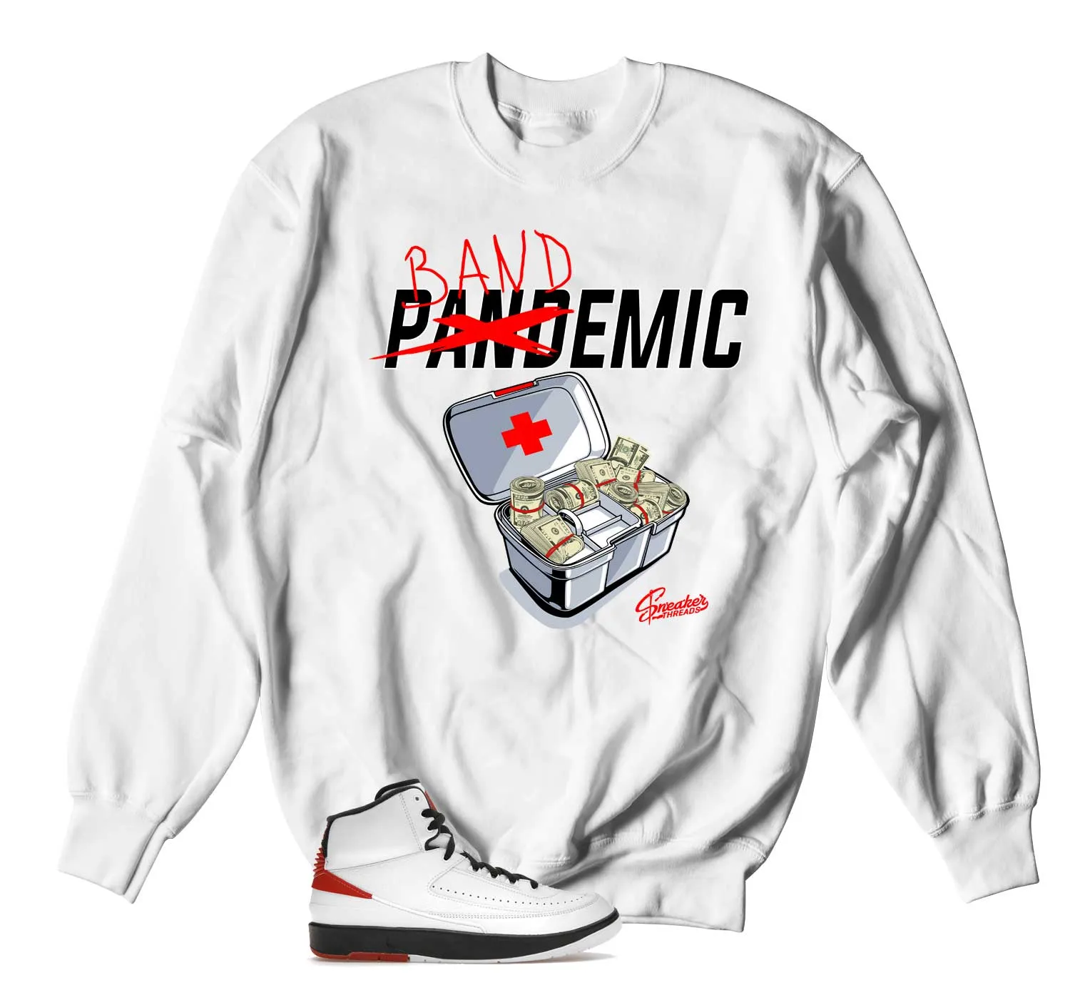 Retro 2 Chicago Bandemic Sweater