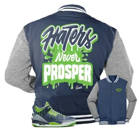 Retro 3 Hugo Haters Never Prosper Jacket