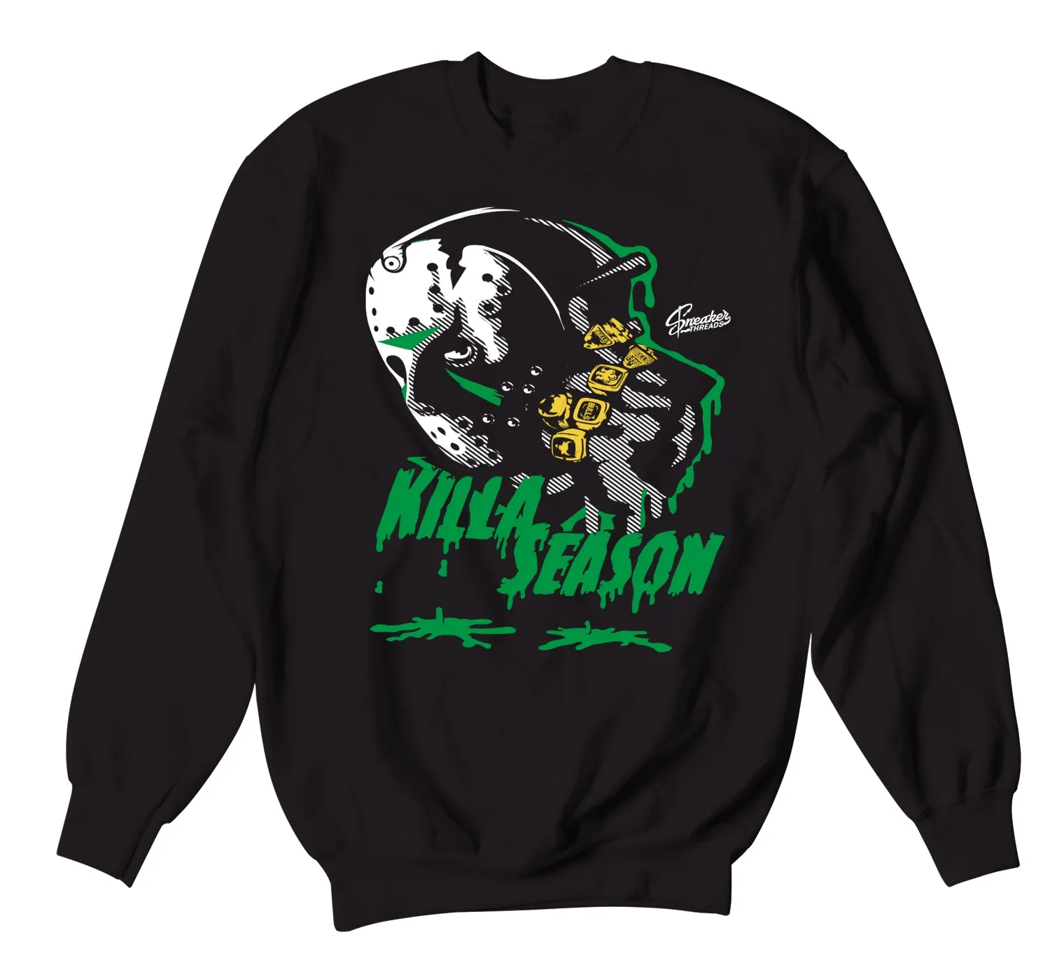 Retro 3 Pine Green Killa Season Sweater