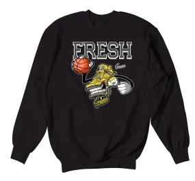 Retro 4 Lightning Sweater - Fresh Sneakers - Black