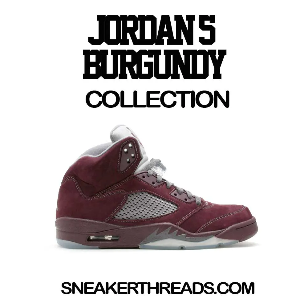 Retro 5 Burgundy Sweater - Mindset - Burgundy