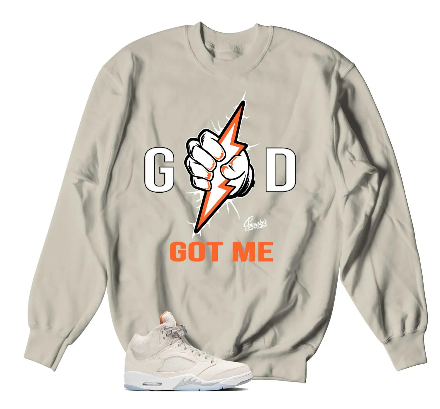 Retro 5 Craft God Got Me Sweater