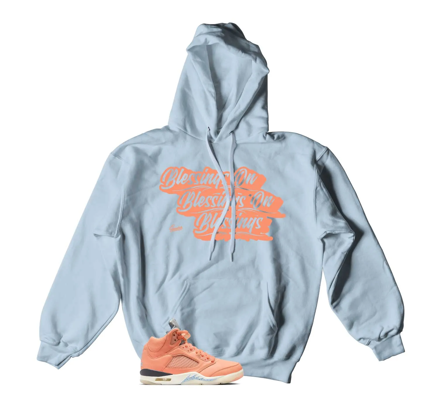 Retro 5 Crimson Bliss Blessings Hoody