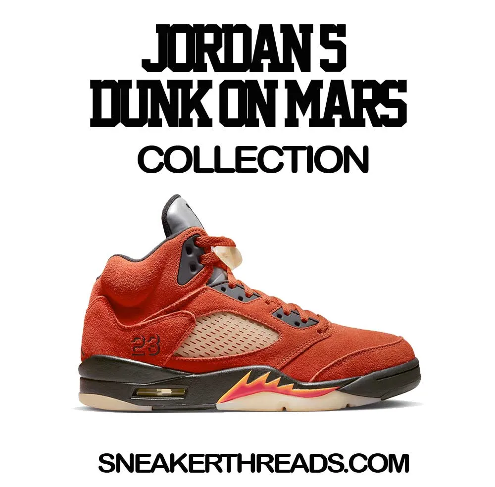 Retro 5 Dunk On Mars Planet Sweater