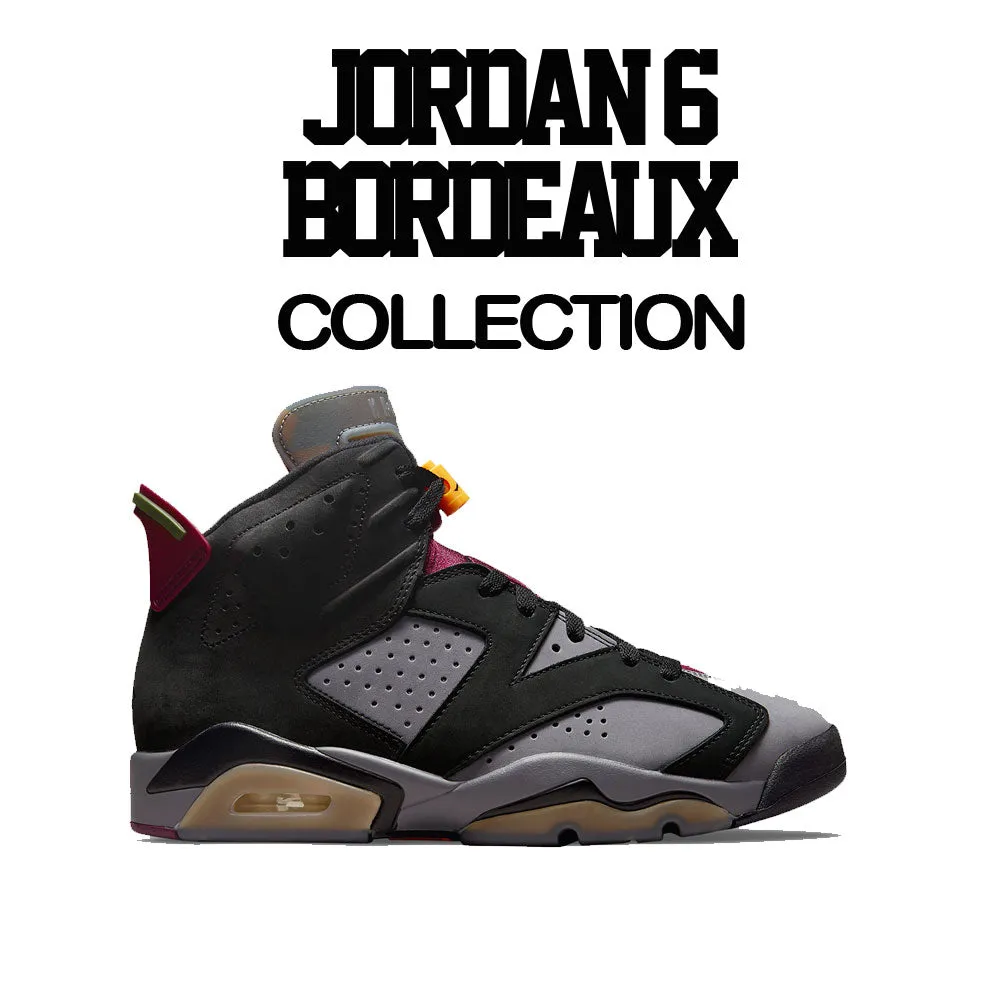 Retro 6 Bordeaux Playing For Keeps Sweater