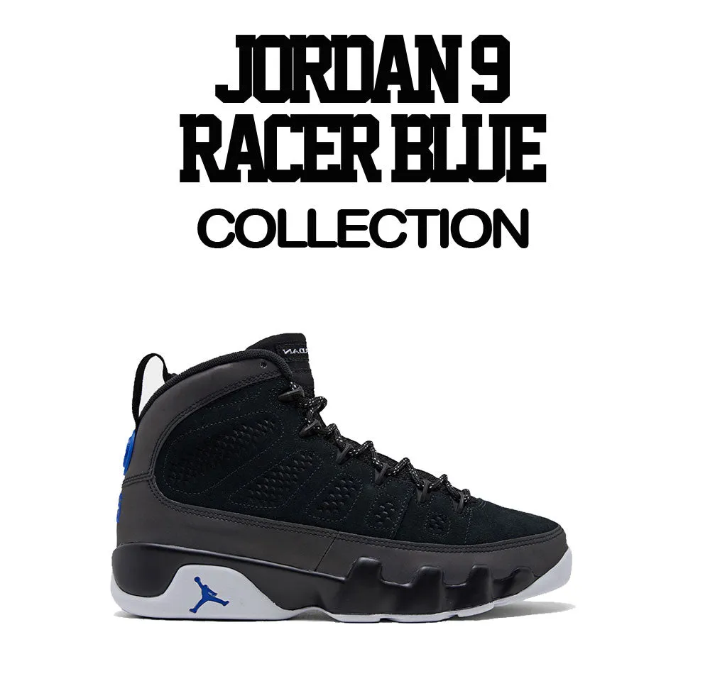 Retro 9 Racer Blue Jacket - Killa Season - Black