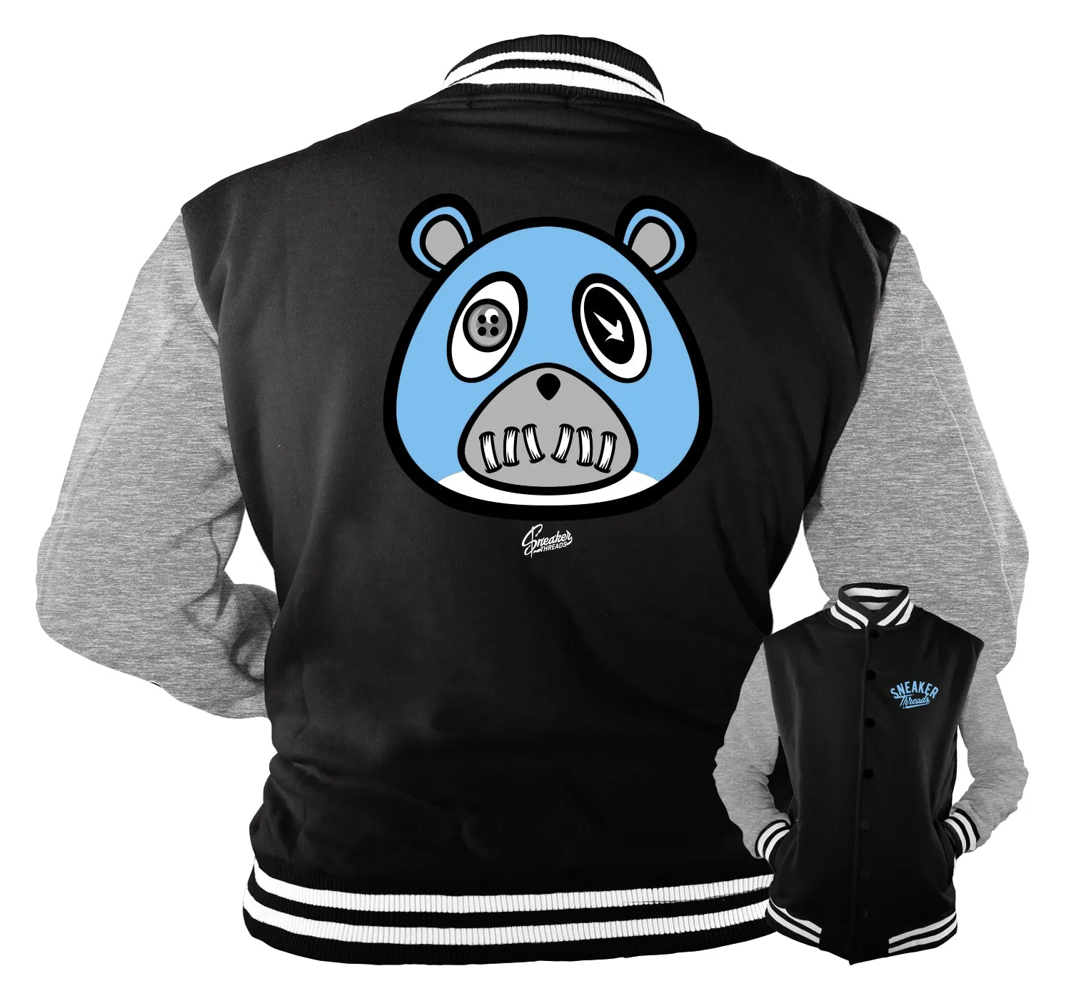 Retro 9 University Blue ST Bear Jacket