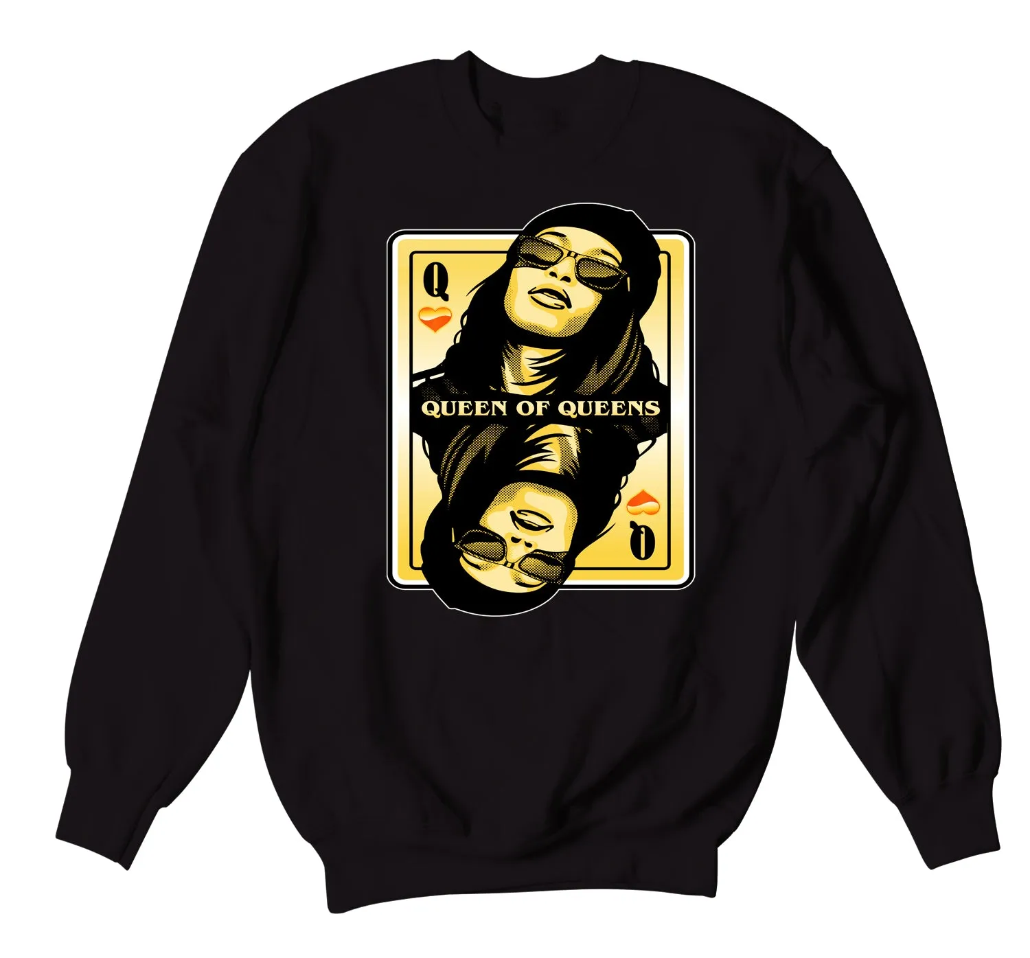 Retro 9 University Gold Queen of Queens Sweater