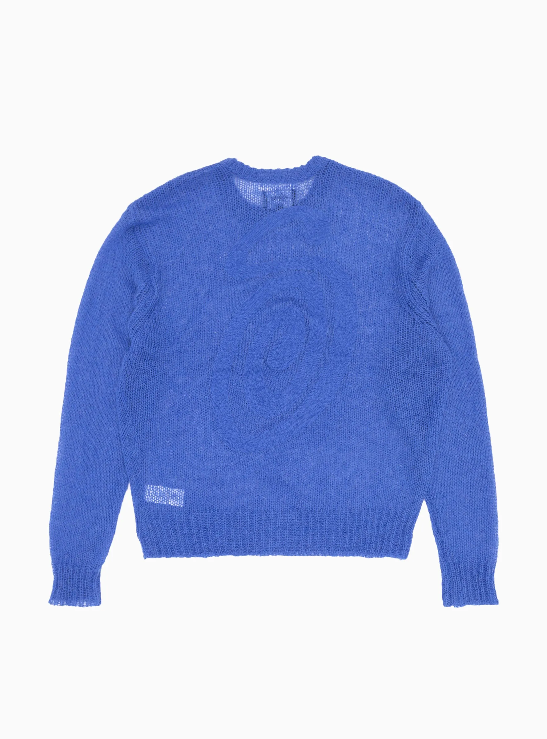 S Loose Knit Sweater Blue