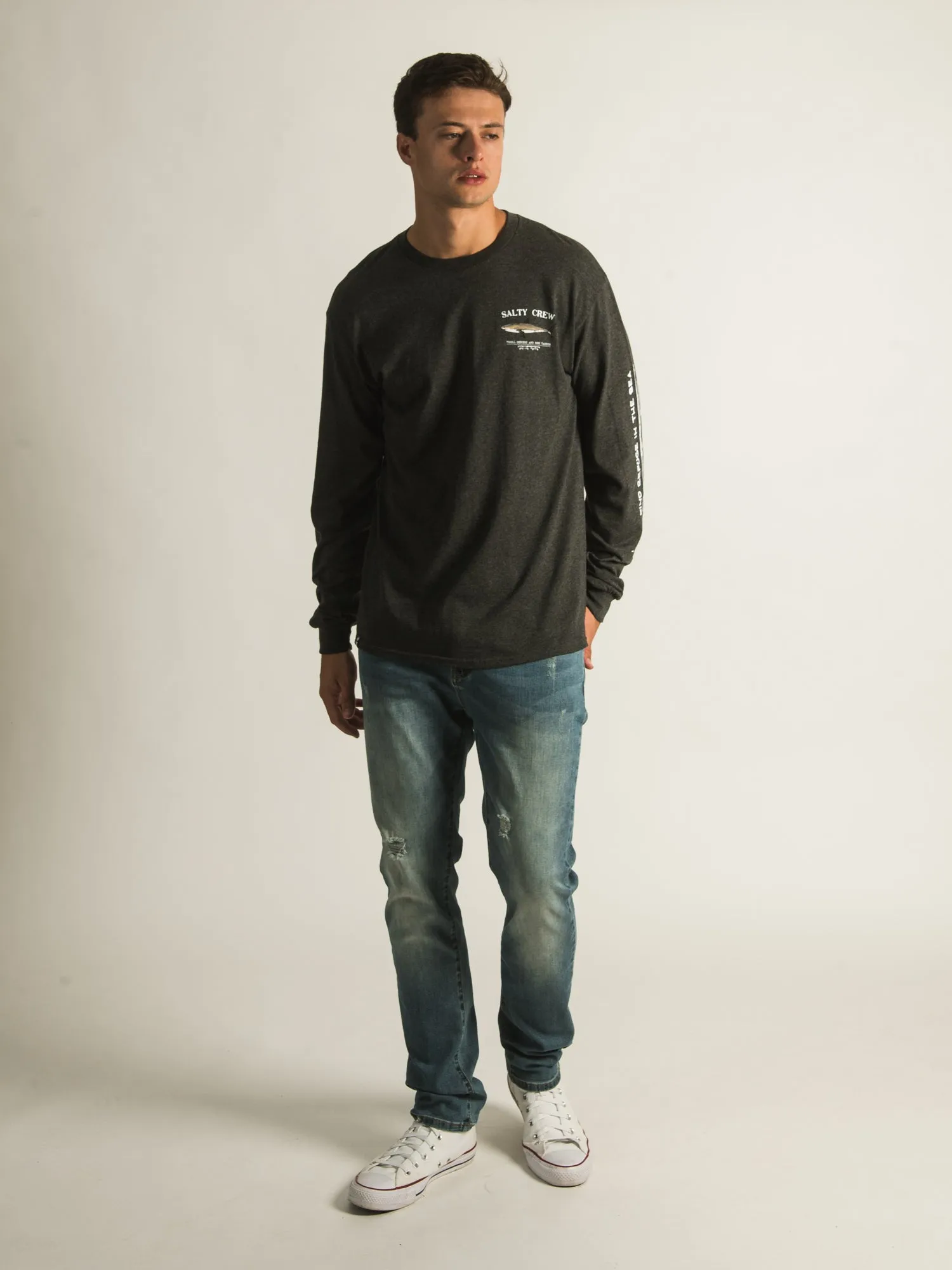 SALTY CREW BRUCE STANDARD LONG SLEEVE TEE