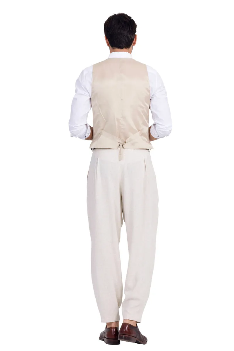 Sand Beige Men's Tango Vest (44)