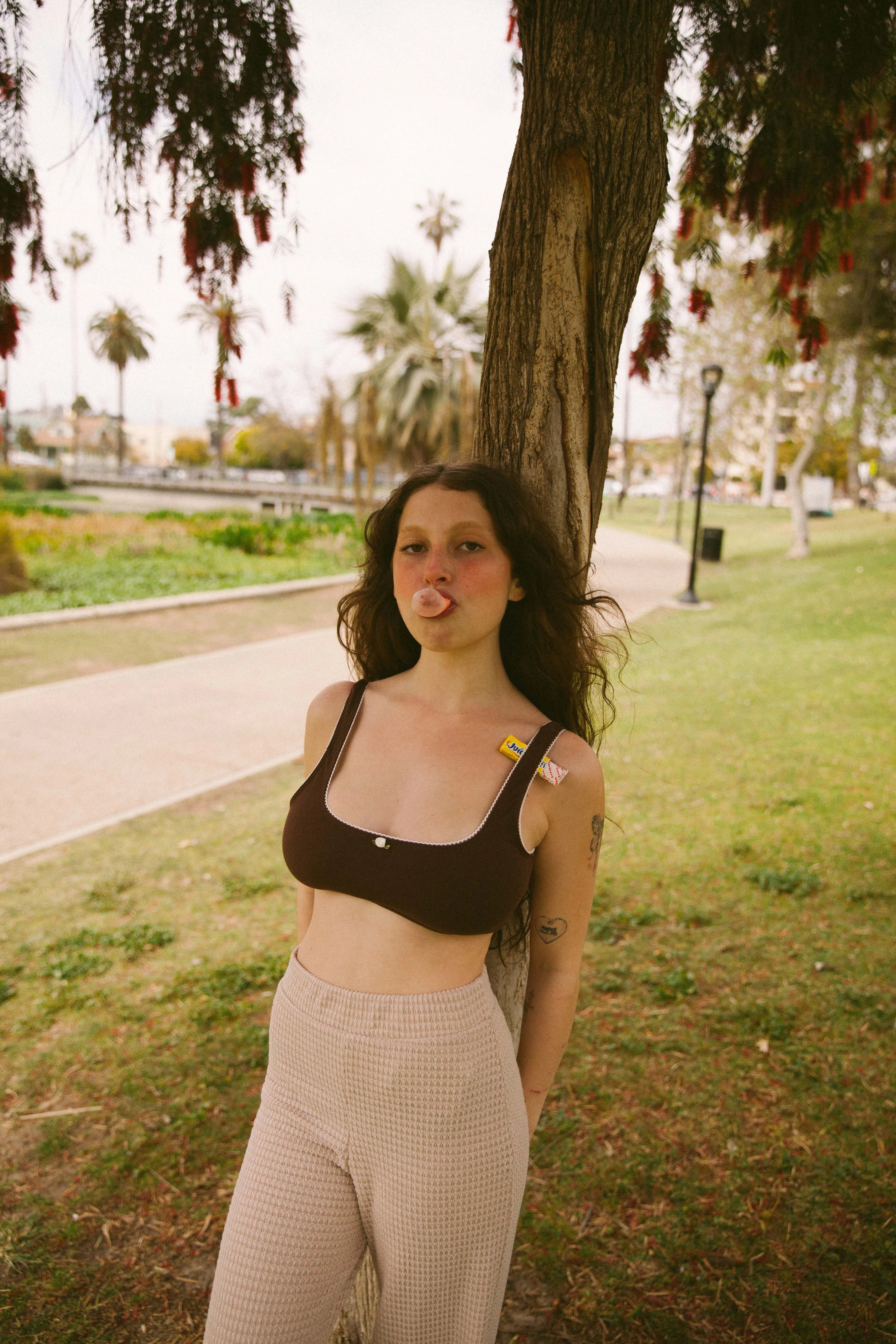 SCOOP BACK BRALETTE IN MOCHA