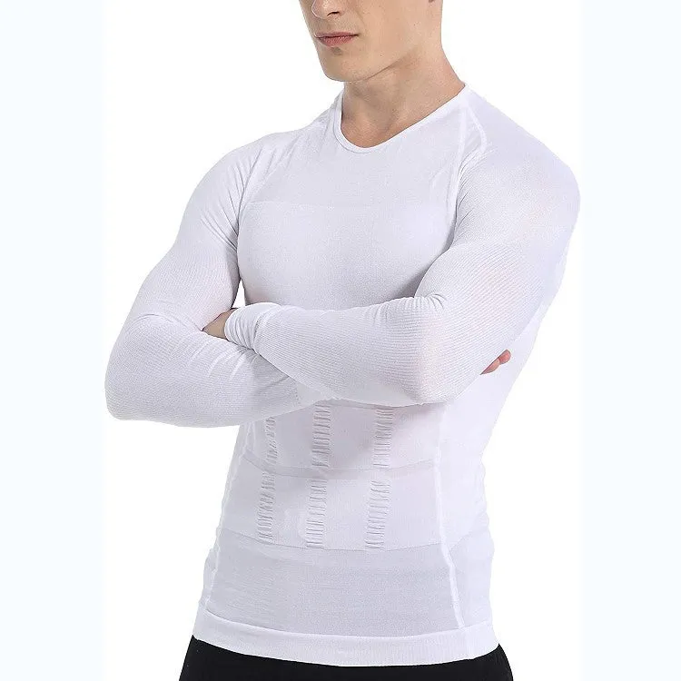 Slimming Body Shaper Long Sleeve Shirt