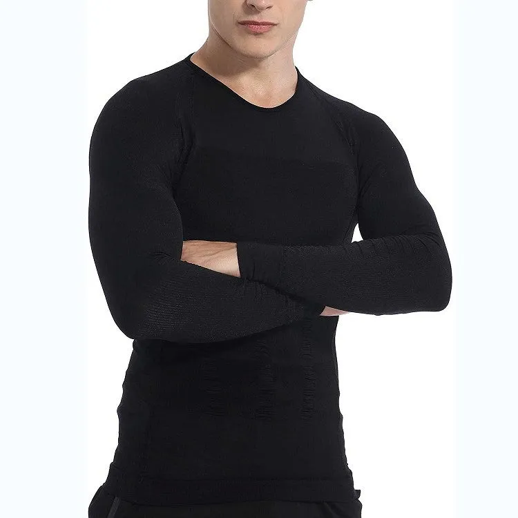 Slimming Body Shaper Long Sleeve Shirt