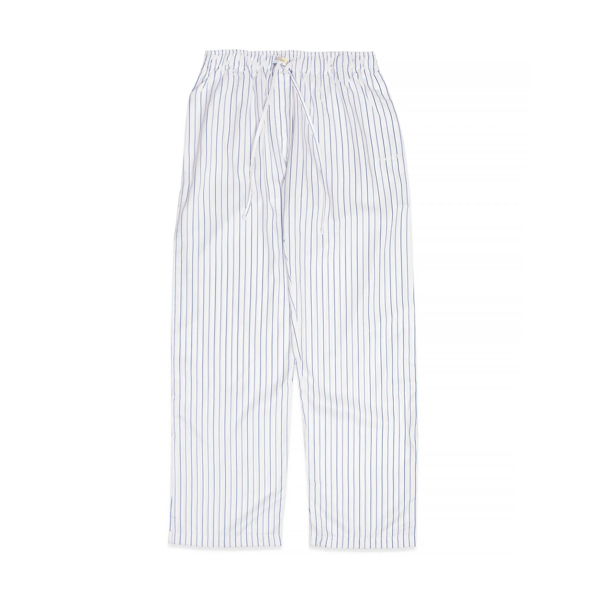 Soulland Women Ciara Pants 'White/Blue Stripes'