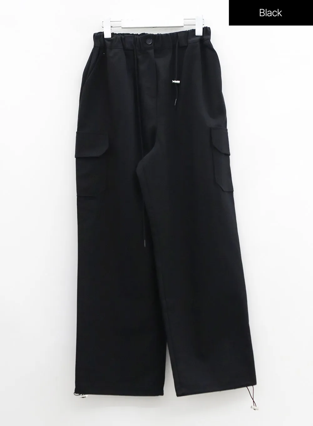 String Wide Cargo Pants OO17