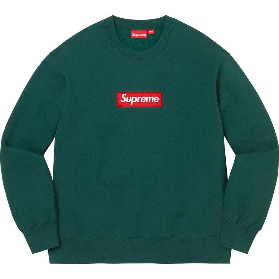 Supreme Box Logo Crewneck (Green)