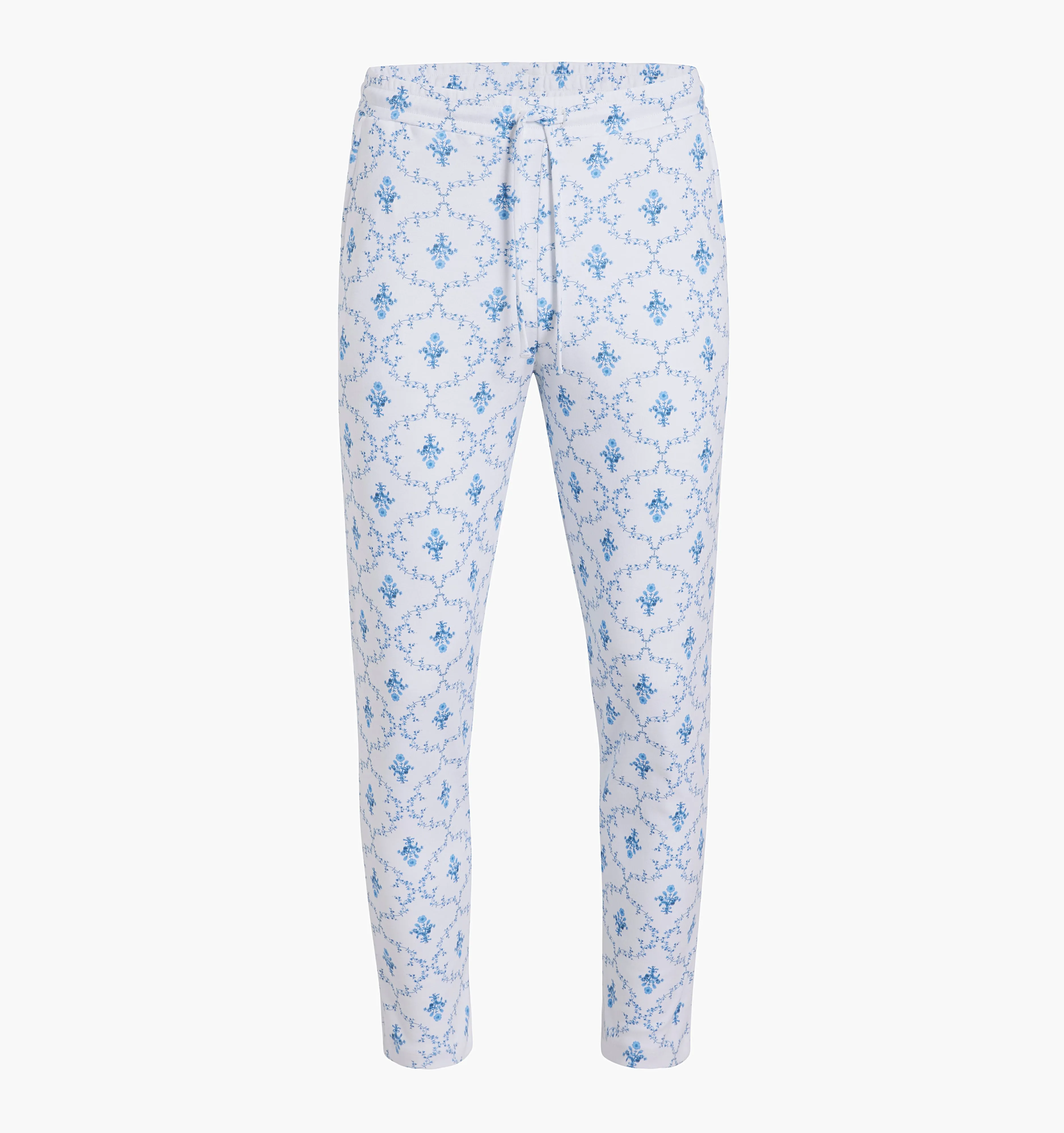 The Harry Sleep Pants - Blue Trellis