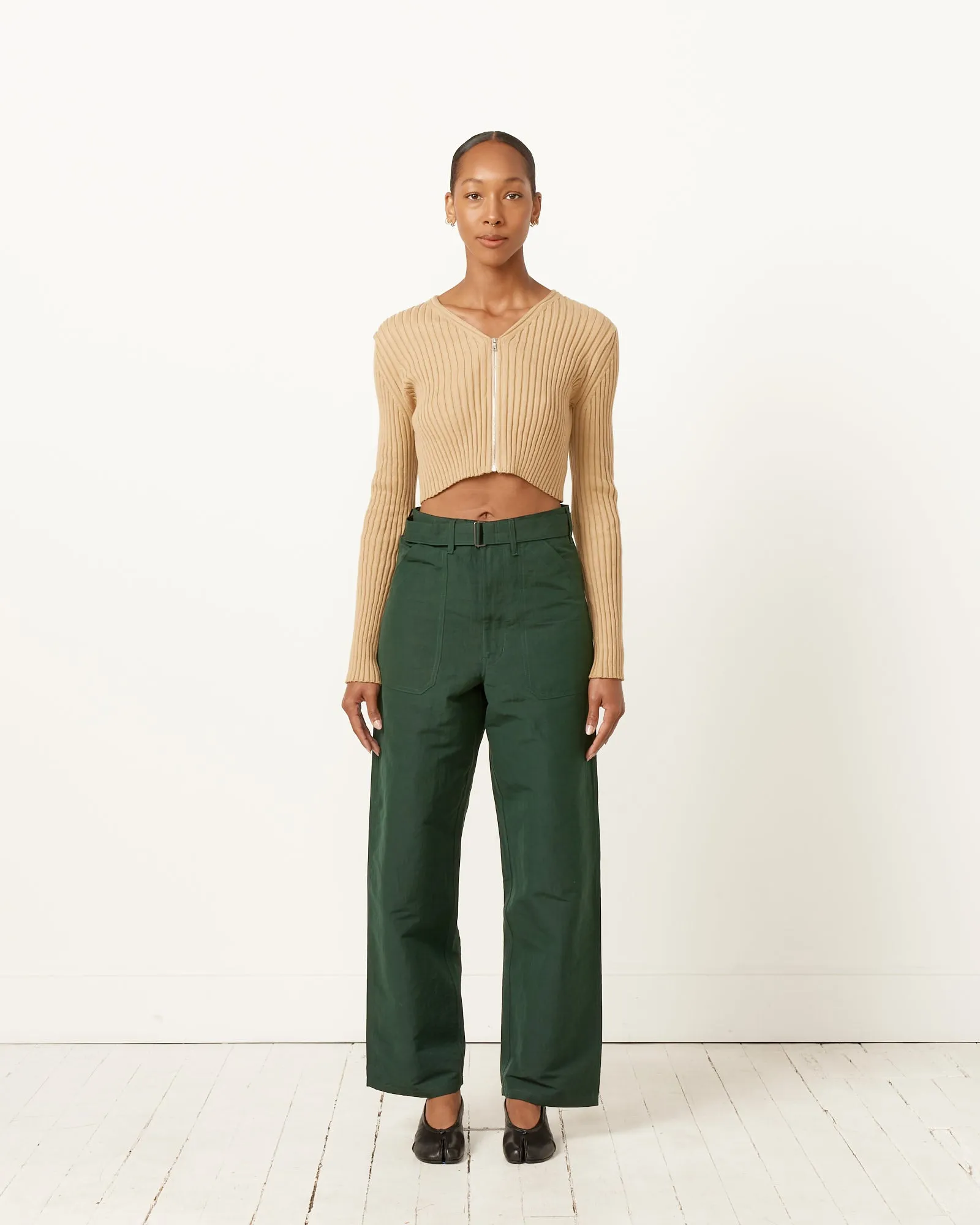 Weather Pant in Dark Green