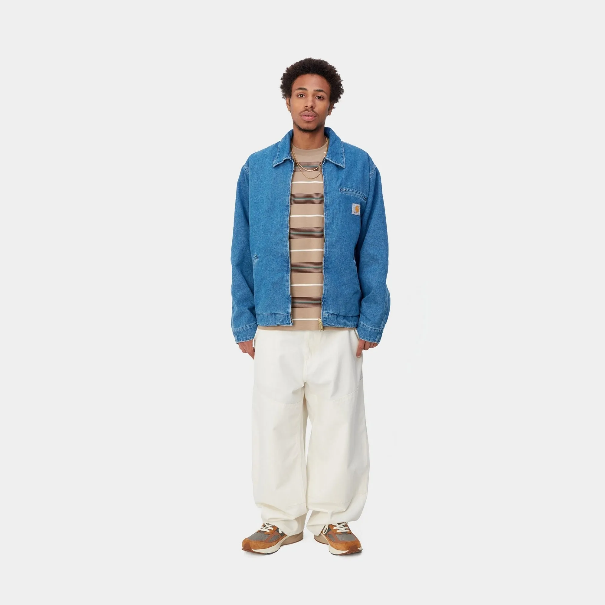 Wide Panel Double Front Pant | Wax